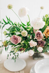 flower bouquet at a wedding