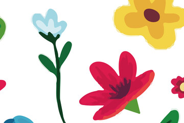 Watercolors and various flowers, birds, butterflies, roses, peonies are beautiful