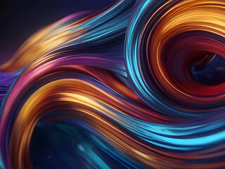 Fototapeta premium Colorful Neon Abstract Background 