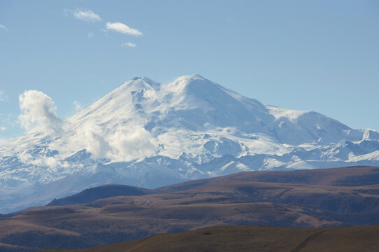 View Of Elbrus, Djily-Su Tract