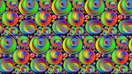 seamless pattern with circles
