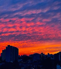 Sunset over Palermo Hollywood Buenos Aires 