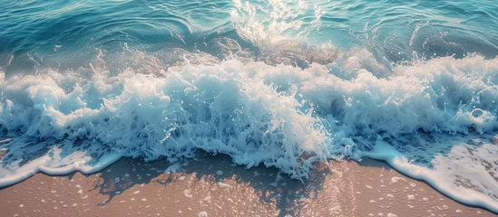 Fototapeten Beach waves in the sea © AkuAku