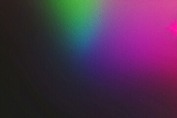 Modern design with a purple, green, and blue glowing grainy gradient background, adding texture and depth to webpage headers, banners, and poster compositions