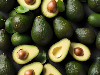 avocado on a table.  A sense of anticipation fills the air as the avocado awaits its fate