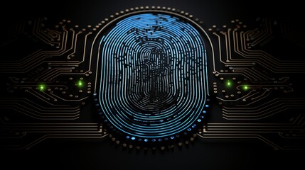 Advanced fingerprint analysis technology for identification and security personnel id