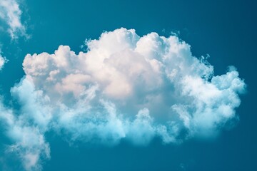 Naklejka na ściany i meble Cloud computing illustrated