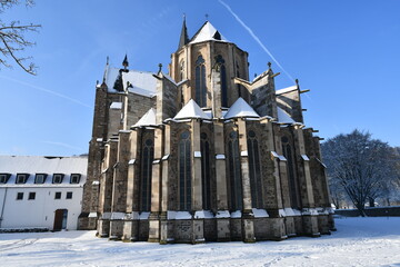 Der Altenberger Dom im Winter