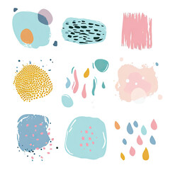 free vector set free hand doodle shape