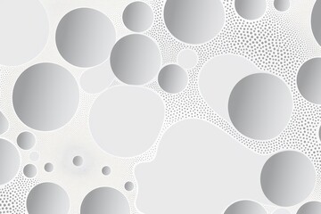 2D pattern white and light charcoal bubble pattern simple lines - obrazy, fototapety, plakaty