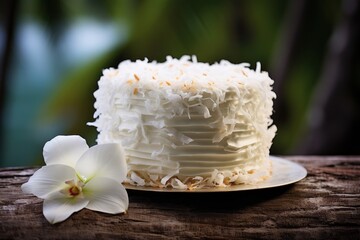 Obraz na płótnie Canvas Coconut Cake