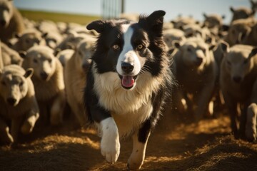 Fototapeta premium Border collie
