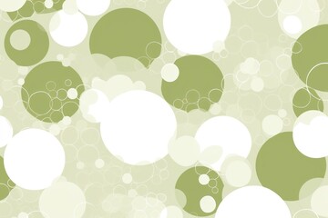 2D pattern white and light olive bubble pattern simple lines