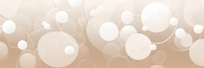 2D pattern white and light tan bubble pattern simple lines 