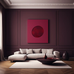 modern living room, Interior design of living room, Modern living room interior with stylish comfortable sofa