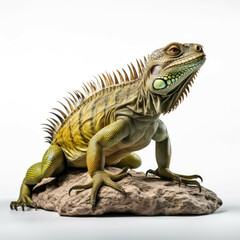 Fototapeta premium Iguana isolated on white background