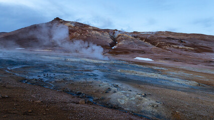 The beautiful landscape of Iceland