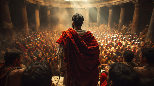 The king prepares for war, ancient times