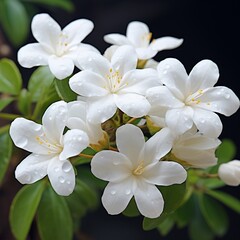 Famous nice Jasmine flower image Generative AI