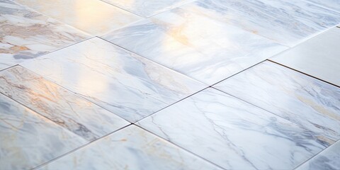 Marble tile in close-up view
