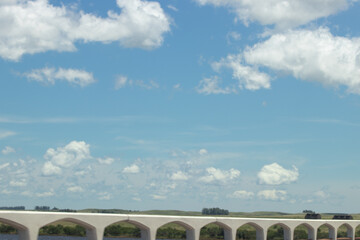 Fototapeta premium Baranda de puente