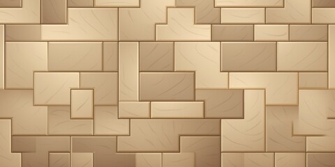 Beige tiles, seamless pattern, SNES style