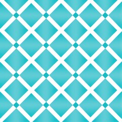 Fototapeta na wymiar Cyan minimalist grid pattern