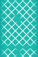 Fototapeta na wymiar Cyan minimalist grid pattern