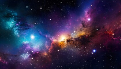 Fototapeta na wymiar beautiful space nebula color background