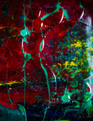 Abstract photo with bubbles