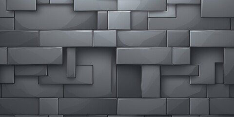 Gray tiles, seamless pattern, SNES style