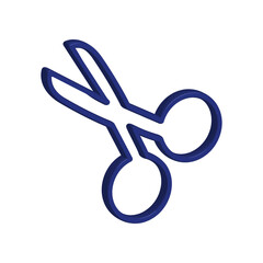 Illustration Vector Graphic of Scissor icon