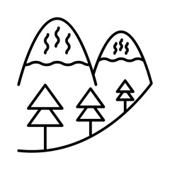 Mountain icon
