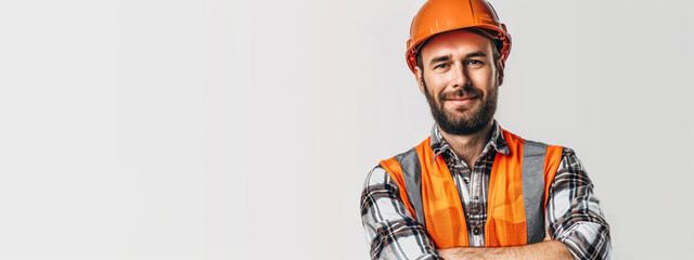engineer worker with helmet