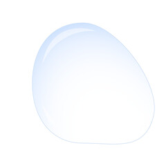 Bubble transparent, water drop