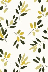 Olive minimalist grid pattern, simple 2D svg vector illustration