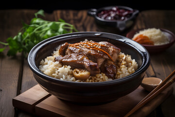 Taiwanese braised pork rice