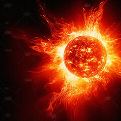 Solar Flare - Explosion