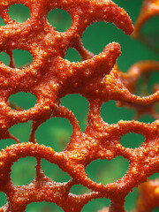 Cells, biotech, and the future of medicine, a colorful abstract representation. Technology, Science, Biomedicine concept.