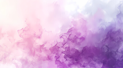 modern abstract soft colored background with watercolors and a dominant white and purple color - obrazy, fototapety, plakaty