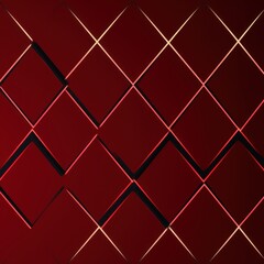 Fototapeta na wymiar Ruby minimalist grid pattern