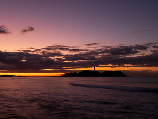 Enoshima island early in the morning
