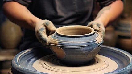 hands of a potter
