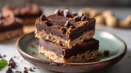 chocolate peanut butter dream bars