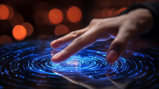 Advanced fingerprint analysis technology for security personnel identification and recognition