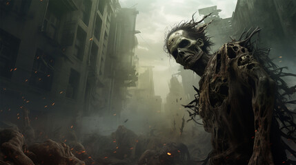 ゾンビのイメージ - image of Zombie - No1-5 Generative AI