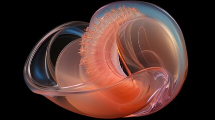 A translucent shell enfolding the burgeoning embryo, ensuring its safe passage towards life.