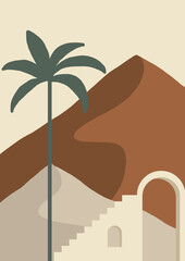 Wallpaper Illustration Watercolor Art View