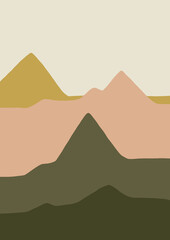 Wallpaper Illustration Watercolor Art View