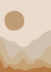 Wallpaper Illustration Watercolor Art View